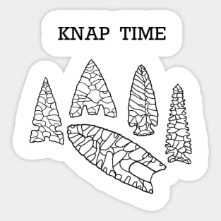 Knap Time! Sticker